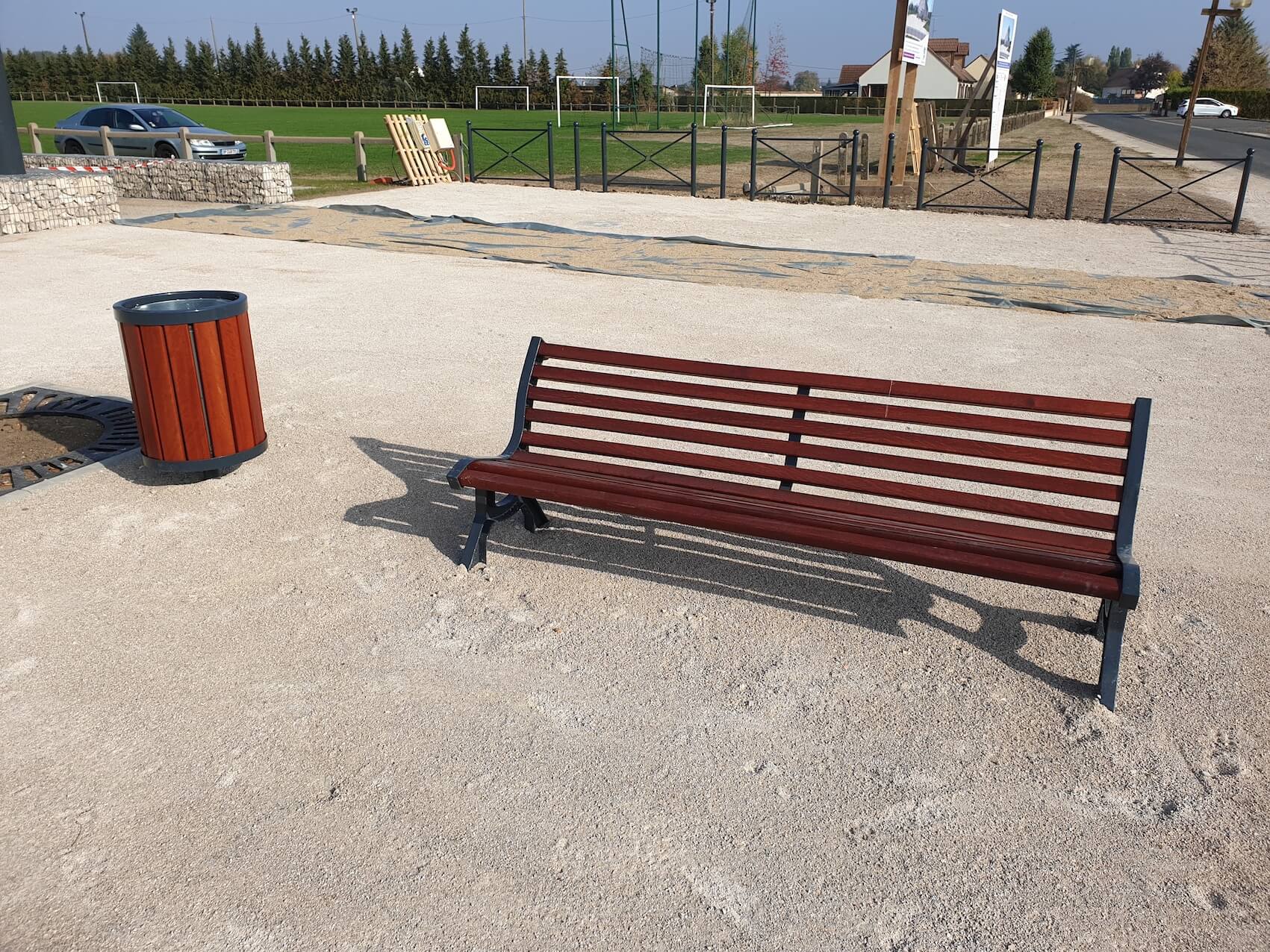 Mobilier Urbain et marquage au sol